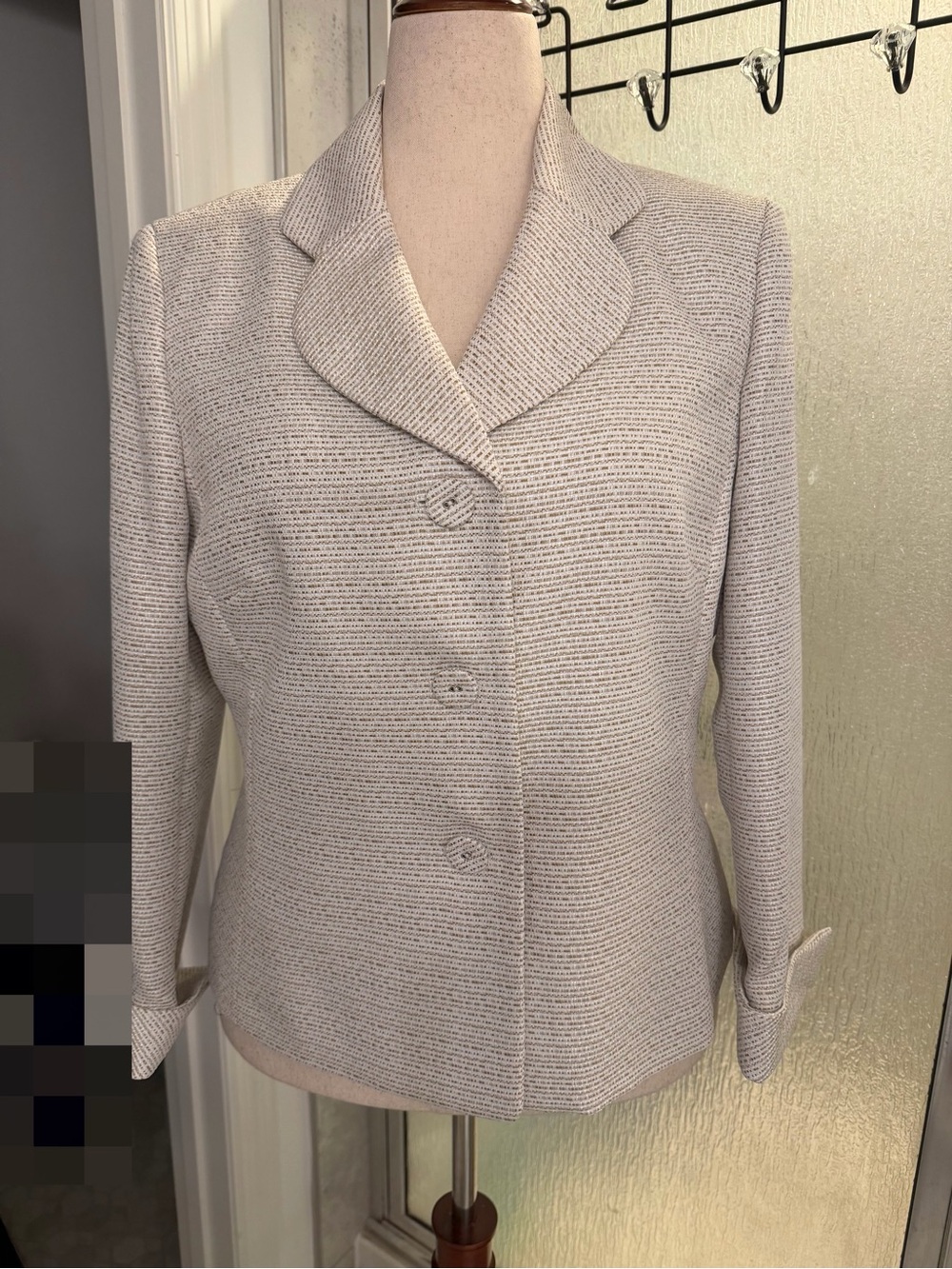 NWT Jones Wear 2-Piece Skirt Suit Set Blazer & Pencil Skirt Size 16 $30